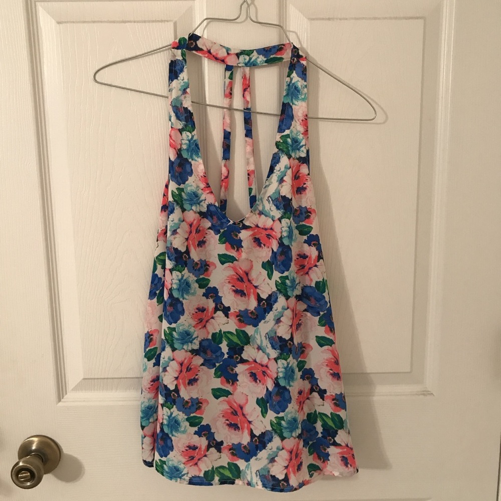 Forever 21 Floral Print Blouse