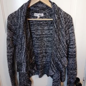 Black and Grey Cardigan