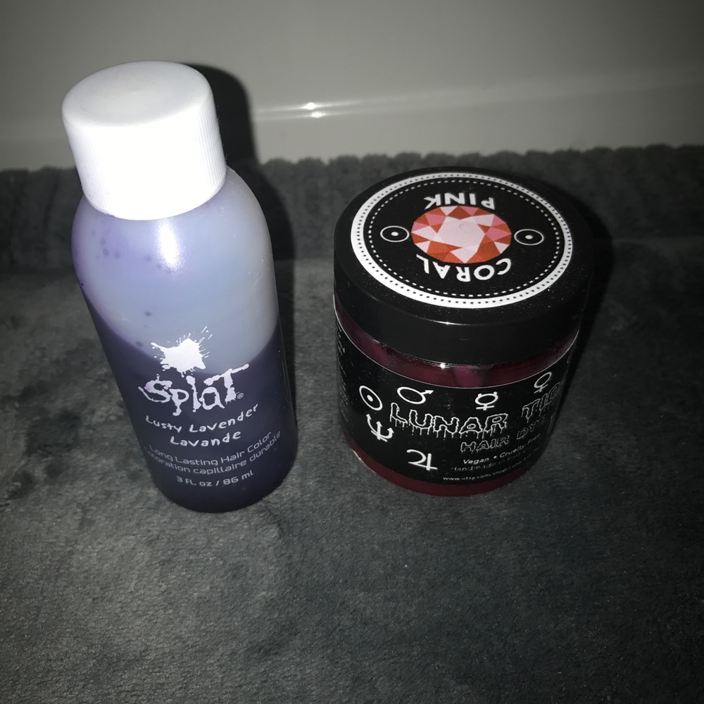 Half Used Hair Dye Duo