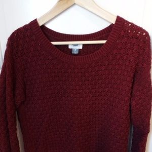 Red Knit Sweater