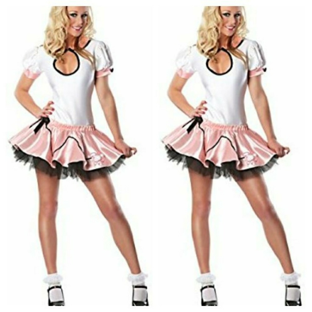 Doo wop costume mini poodle skirt