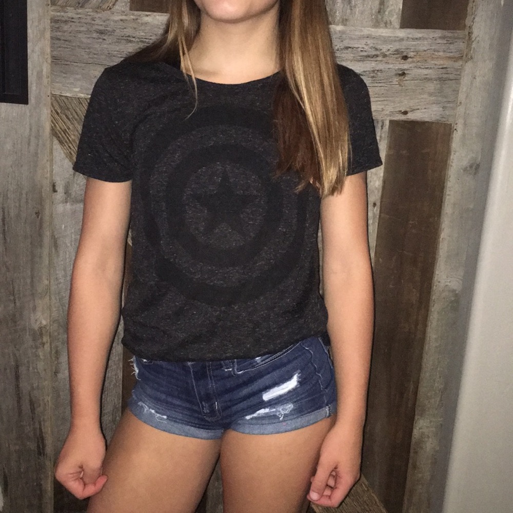 simple black shirt! never been worn before!!