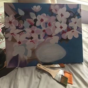 CHERRY PIE :| Canvas Painting. Artist:Nhina Mai.