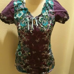 KOI XS beautiful scrub top