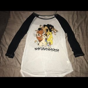 Disney lion king shirt