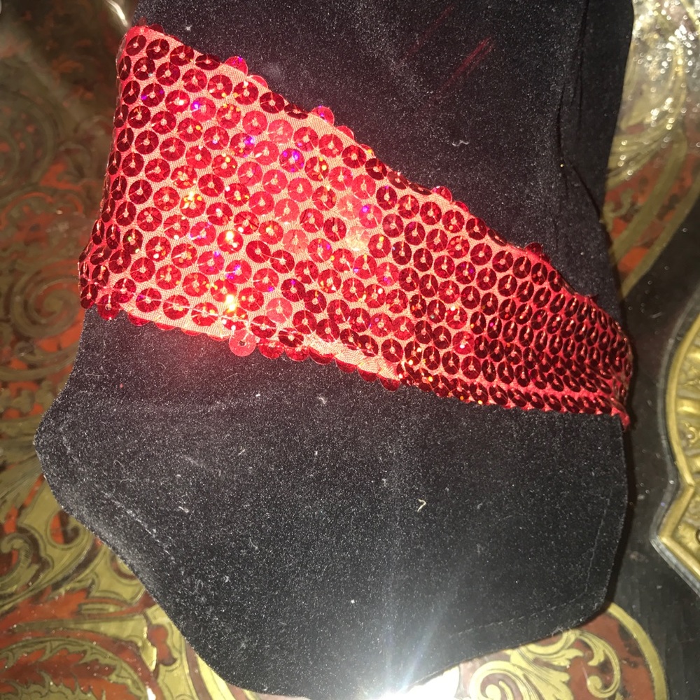 4 piece sequin costume accessories - Picture 3 of 7