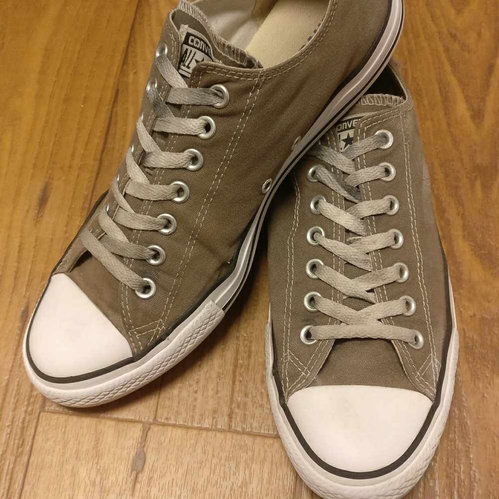 Grey Low Top Chucks