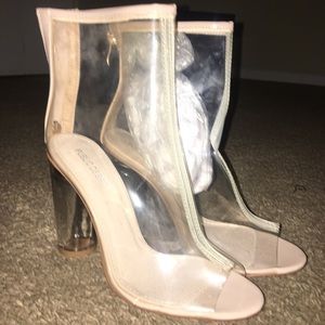 Clear boots