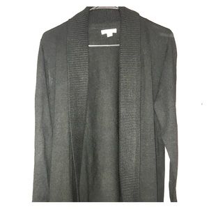 Black cardigan