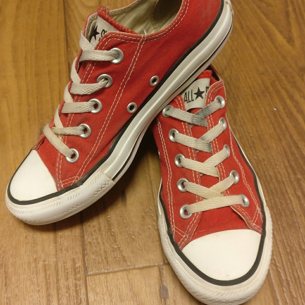Classic Red Low Top Converse