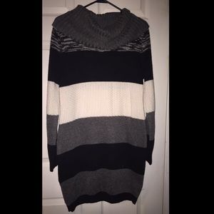 Turtle neck dress