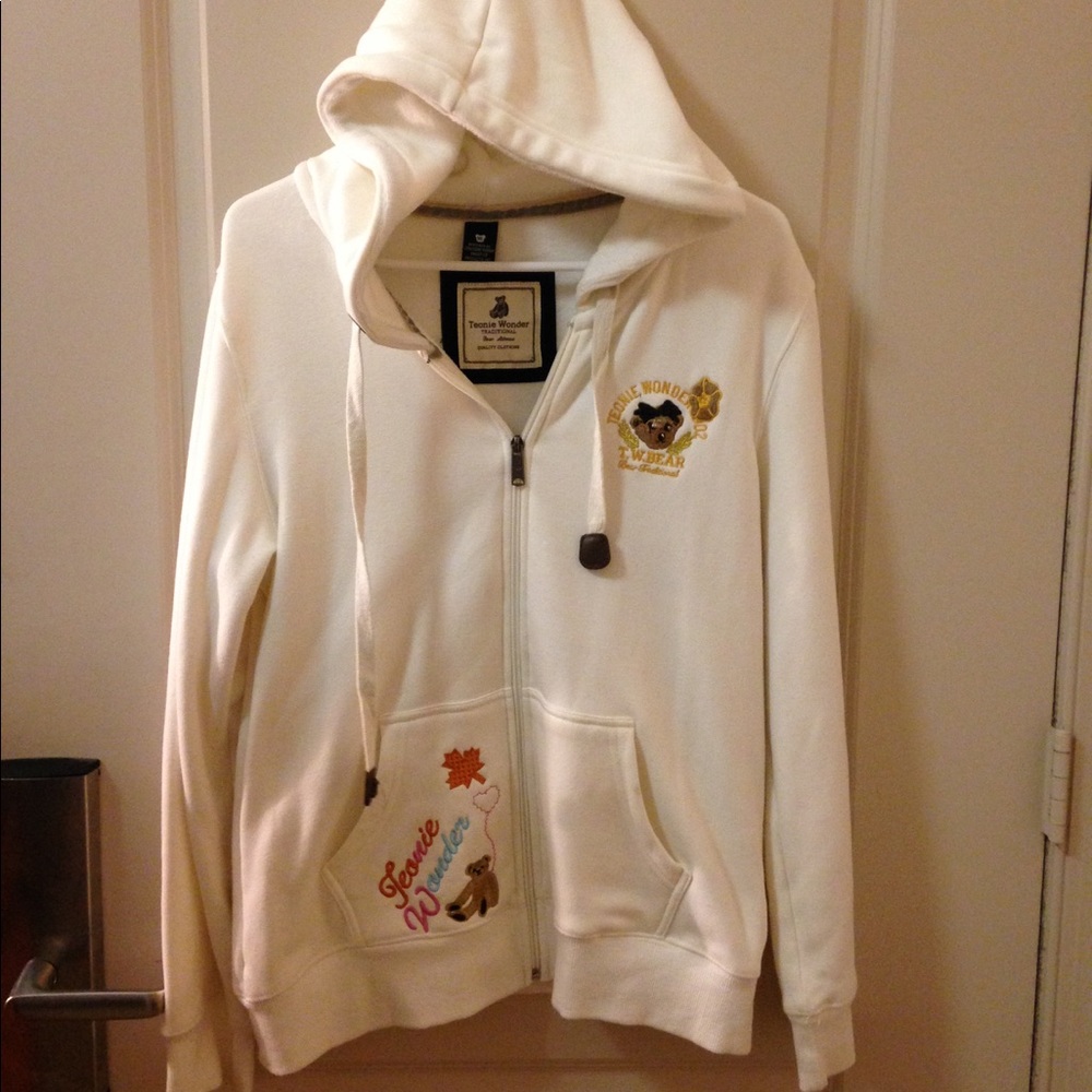 Teonie Wonder Bear Sweatshirt Front Zipper