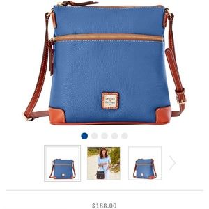 DOONEY & BOURKE Crossbody Purse Dusty Blue
