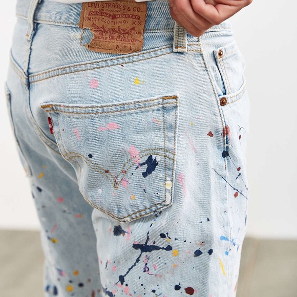 Urban Outfitters US Rags heavy paint splatter jean - Picture 2 of 5