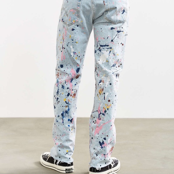 Urban Outfitters US Rags heavy paint splatter jean - Picture 3 of 5