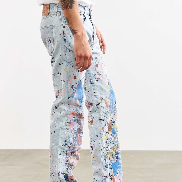 Urban Outfitters US Rags heavy paint splatter jean - Picture 4 of 5