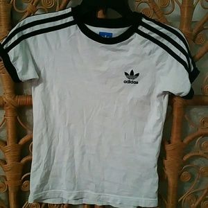 Junior's Adidas shirt.