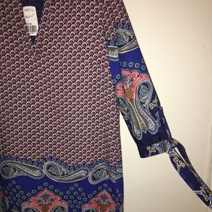 Forever 21 contemporary paisley dress (L)