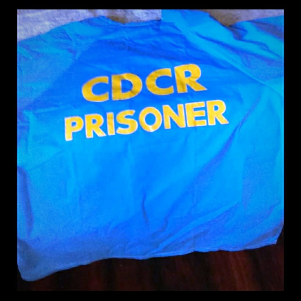 CDCR prisoner T-shirt