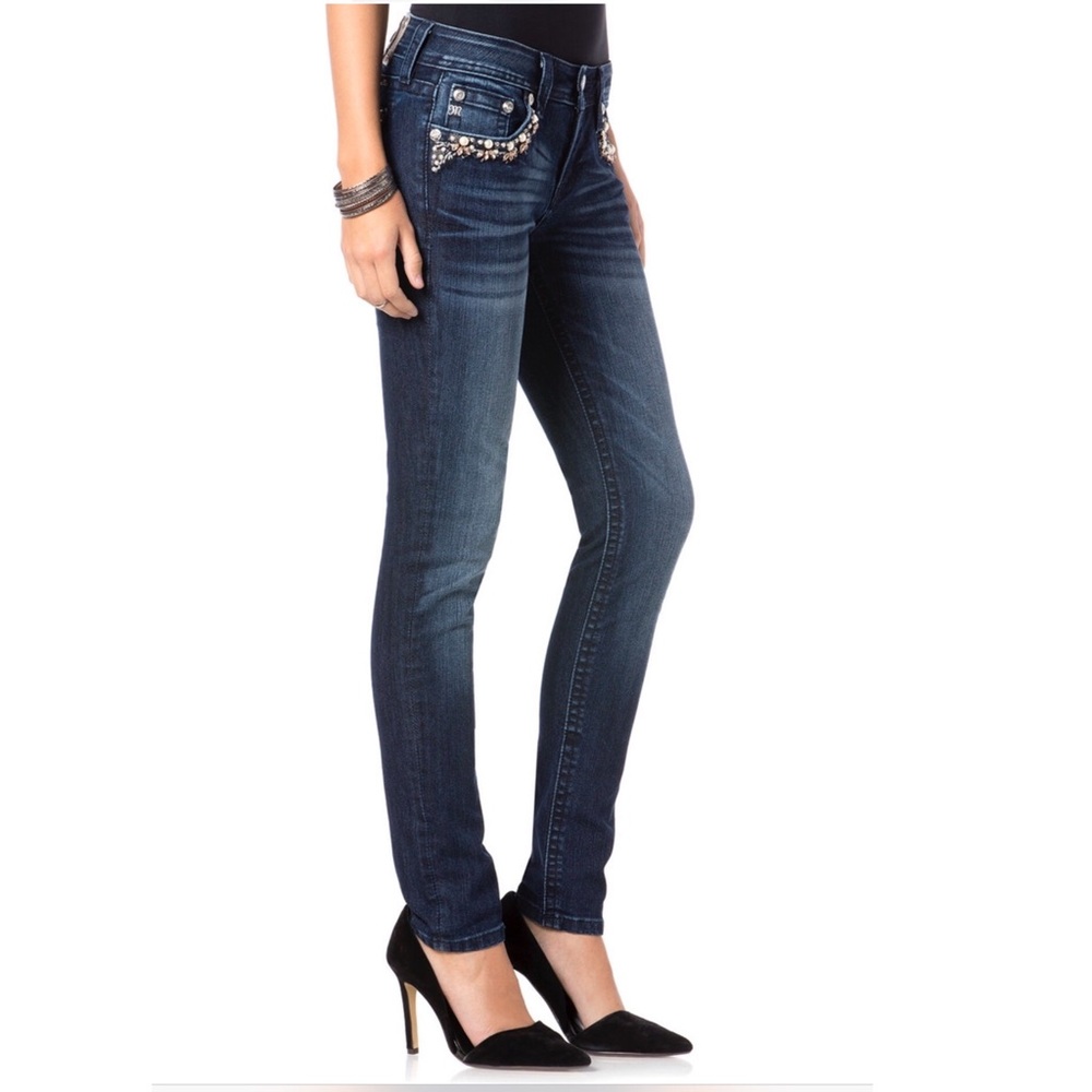 Miss Me Wildflower Skinny - Picture 2 of 6