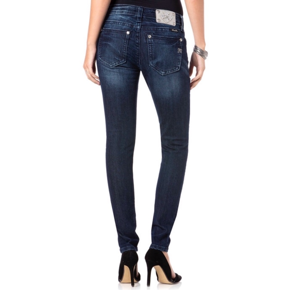 Miss Me Wildflower Skinny - Picture 4 of 6