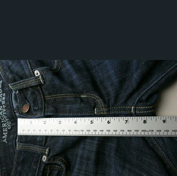 American Eagle Artist Stretch Crop Denim Capri - Picture 3 of 4