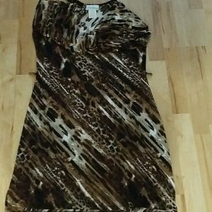 Animal Print Dress
