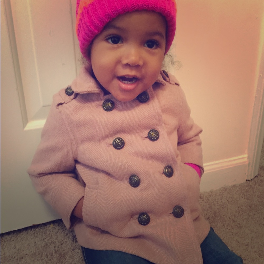 Gap pink Peacoat