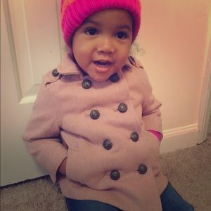 Gap pink Peacoat