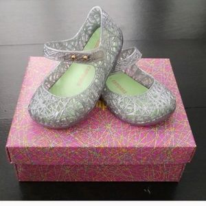 Mini Melissa silver jellies