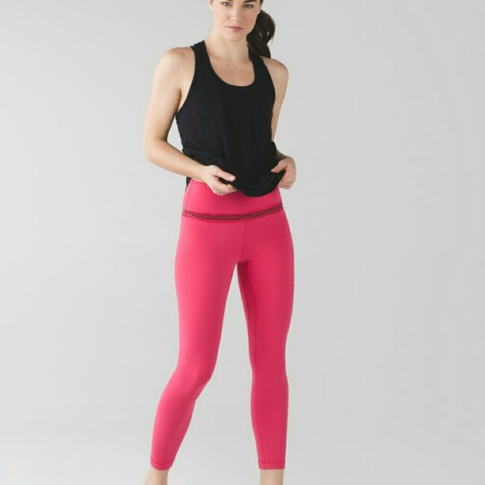 Lululemon-pink align, size 4 pant