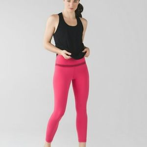 Lululemon-pink align, size 4 pant