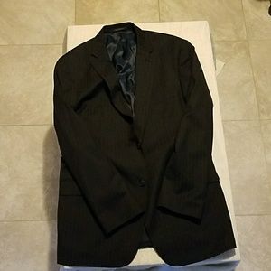 NAVY blue pinstripe blazer