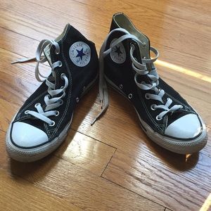 Black High Top Converse