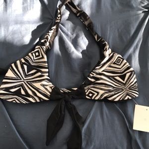 Black and White Print Bikini