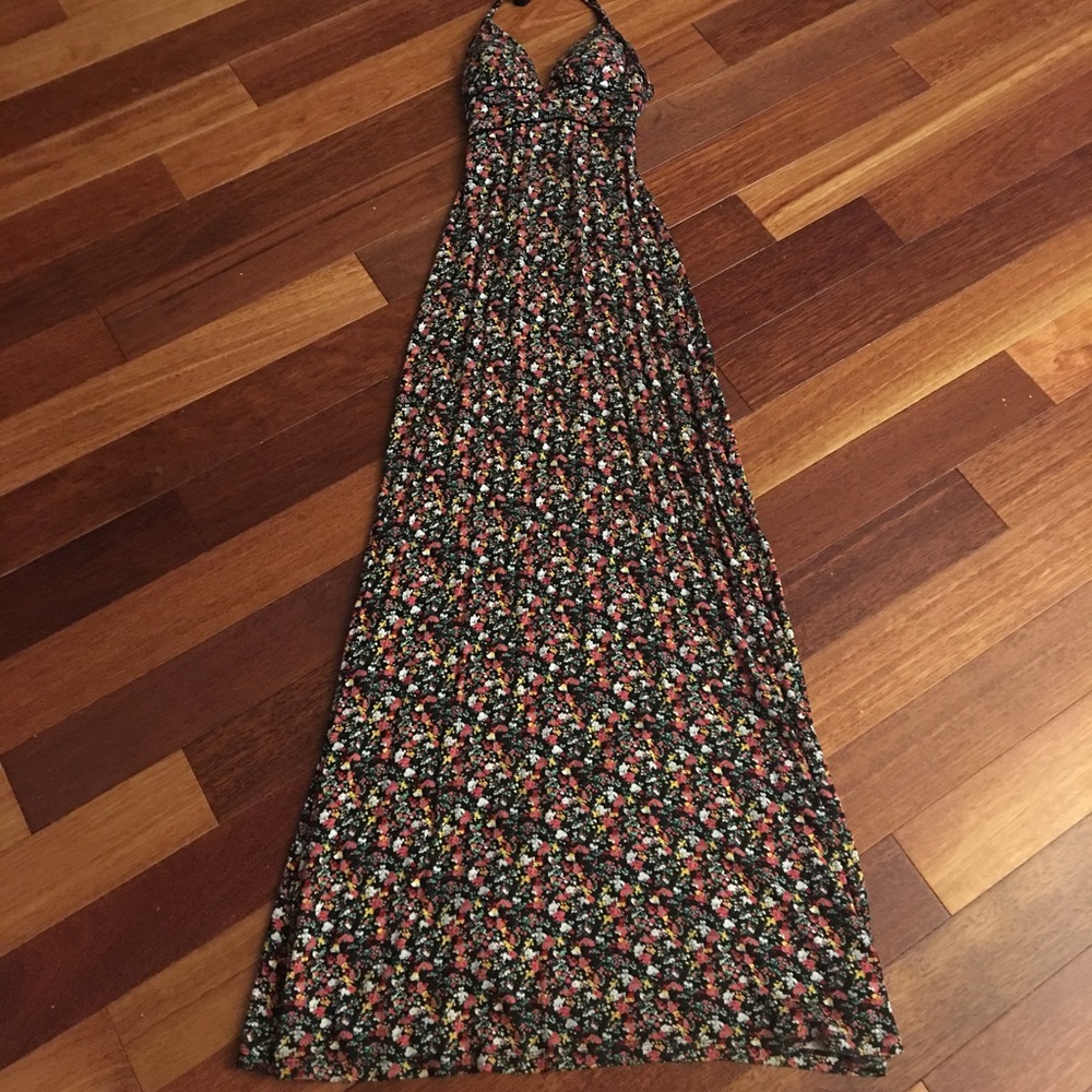 Floral Guess halter dress