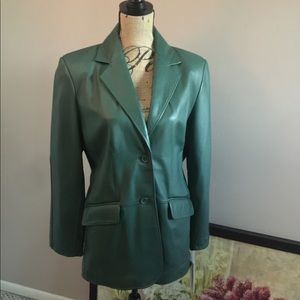 Pamela McCoy NEW super soft lambs leather jacket