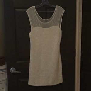 Free people cream cocktail dress! Size 4!