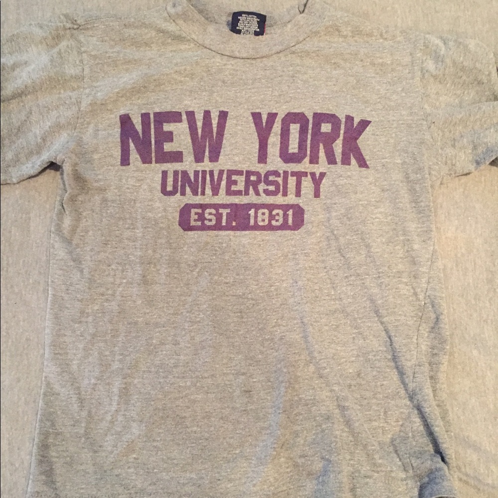NYU t-shirt