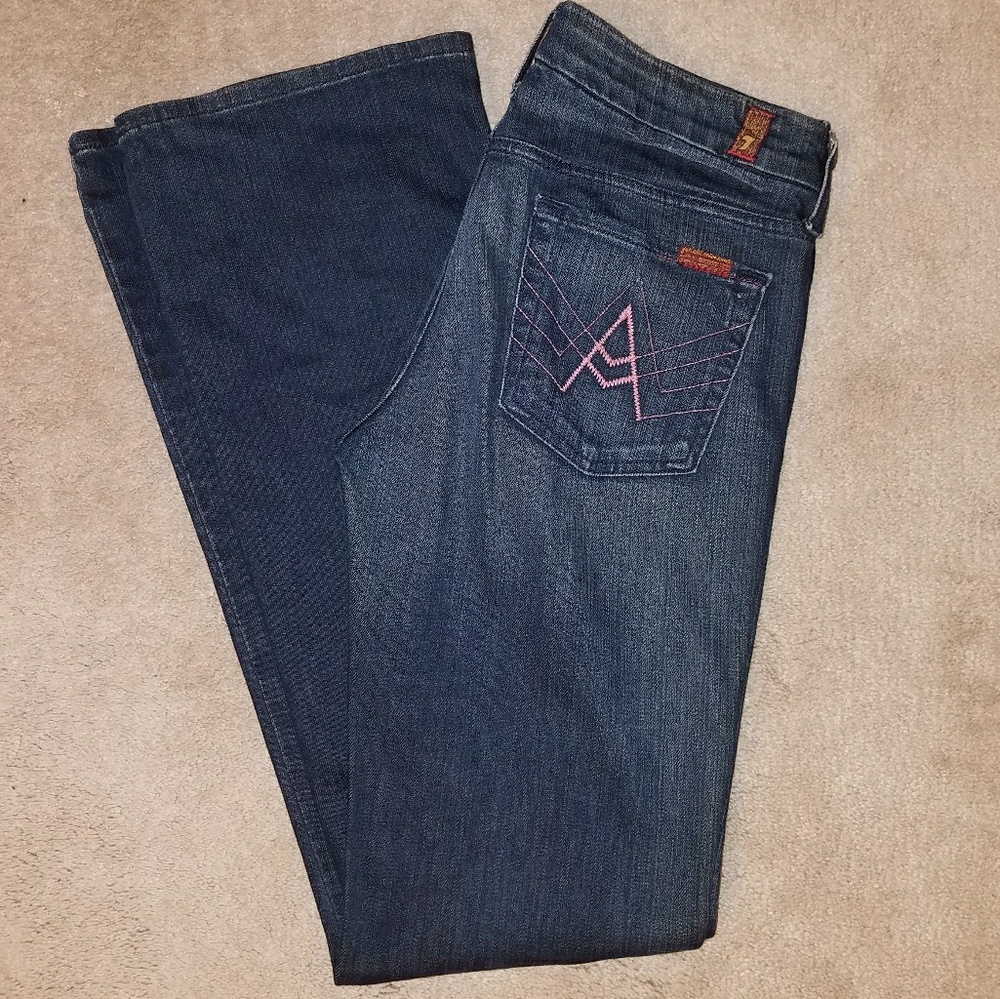 7 for all mankind A pocket bootcut jeans