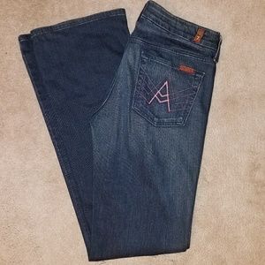 7 for all mankind A pocket bootcut jeans