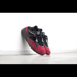 Puma Blaze Of Glory Sock - Black/Burgundy
