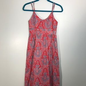 J. Crew Floral Paisley Maxi Dress