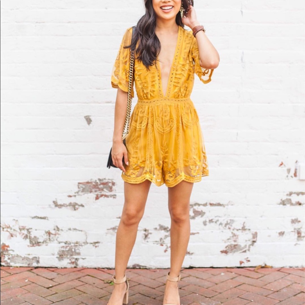 Lace Romper