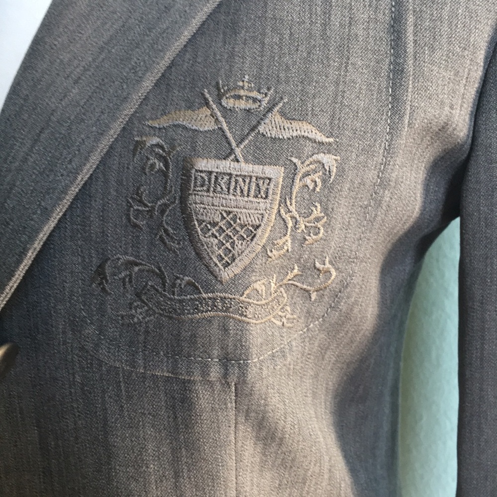 DKNY Blazer with Logo Crest