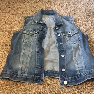 Denim vest from Gap!