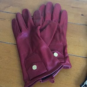 Ralph Lauren red gloves✨ new