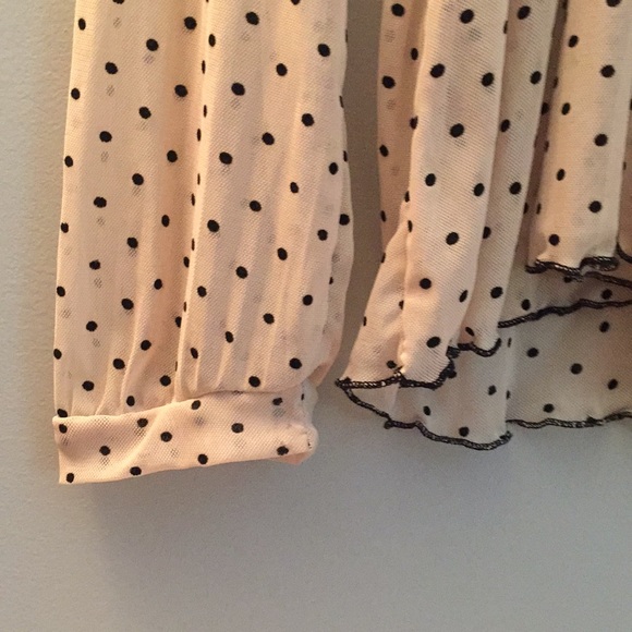 Cooperative Sheer Blouse - Picture 3 of 4