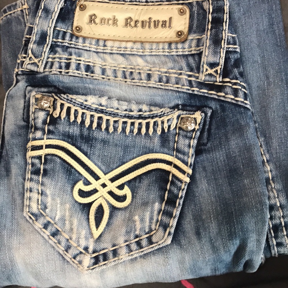 Rock revival boot cut jeans