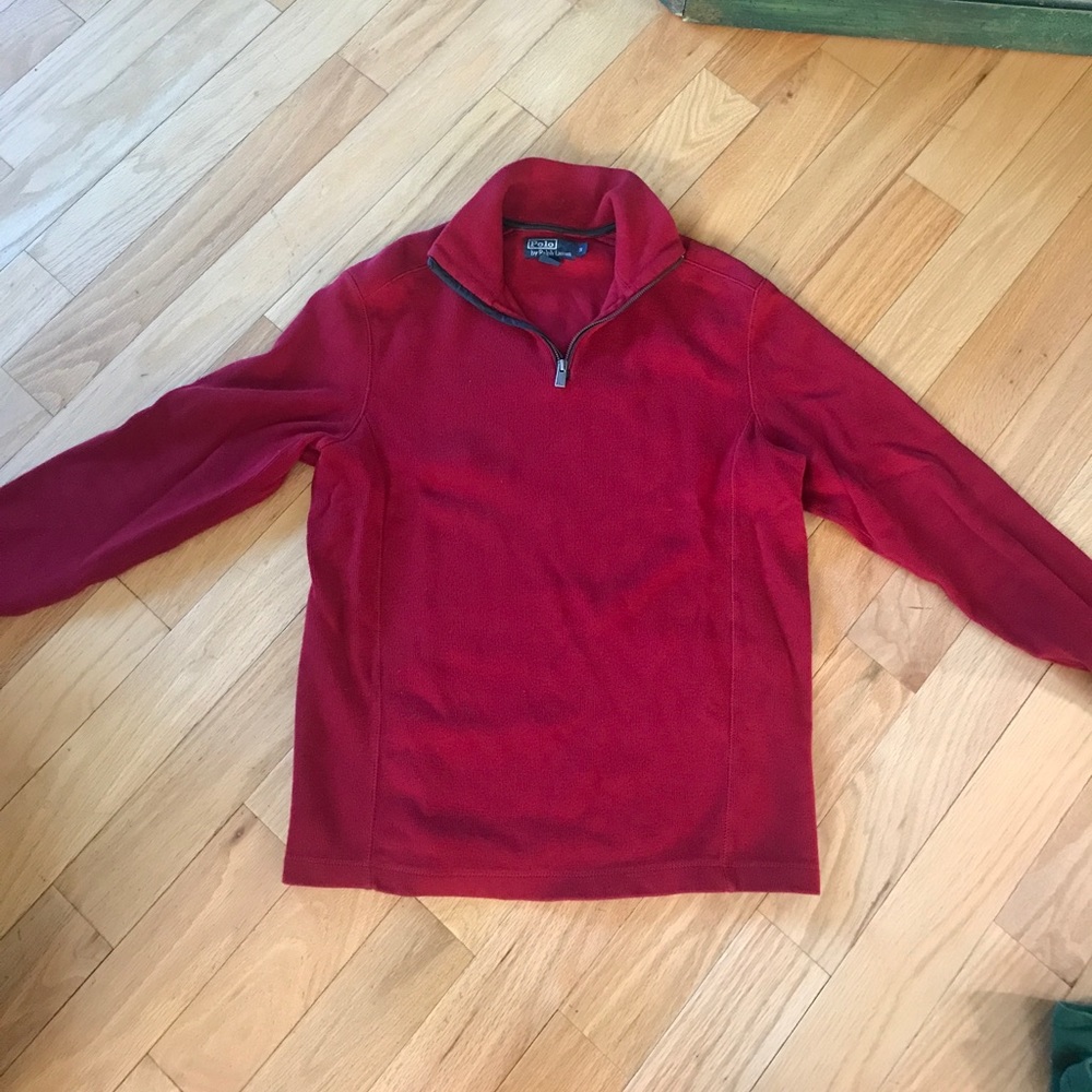 Polo 1/4 zip sweater
